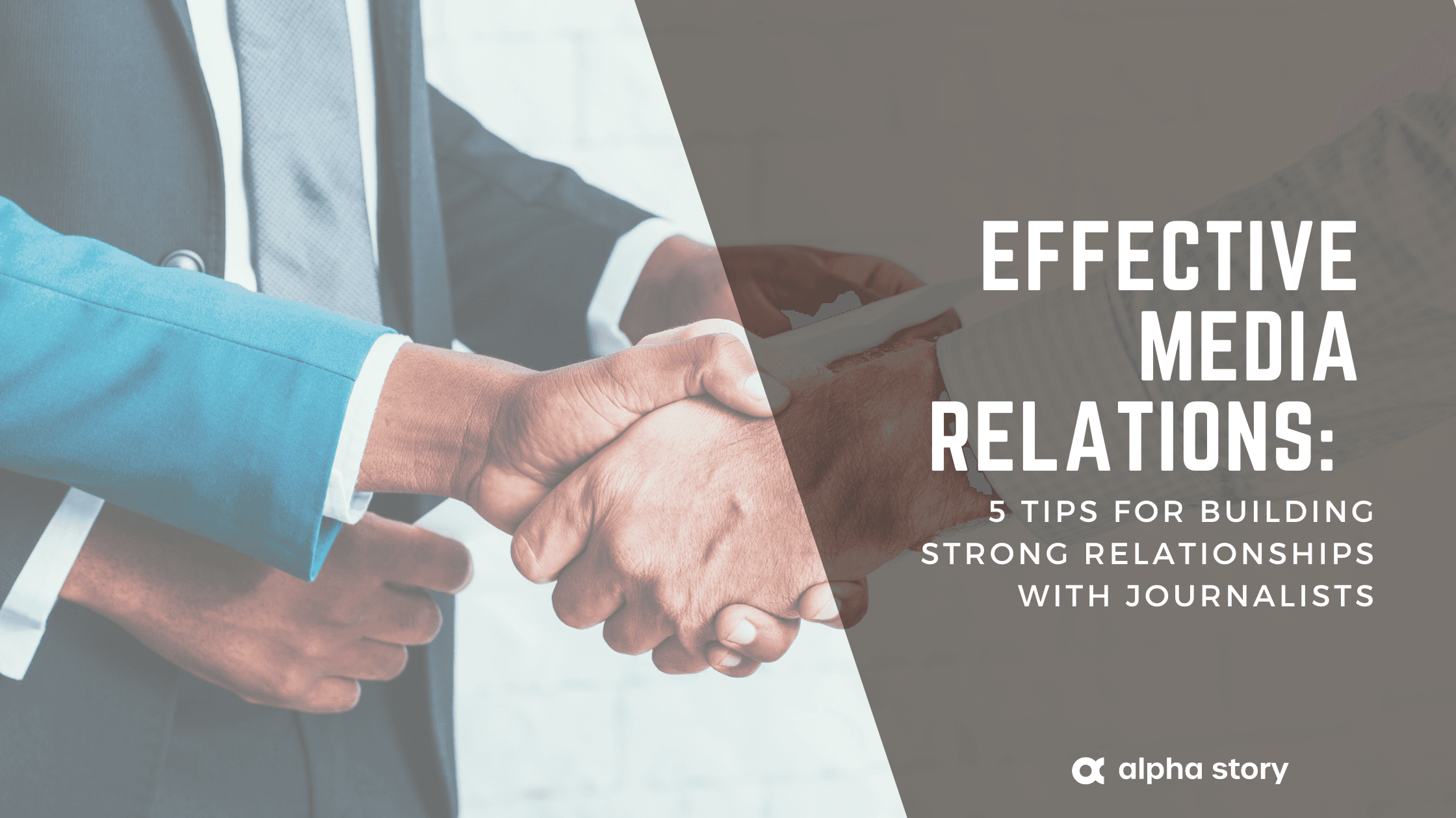 Image: Effective Media Relations: 5 Tips for Strong Journalist Relationships